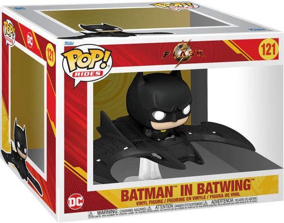 Figurine Funko Pop The Flash [DC] #121 Batman dans la Batwing