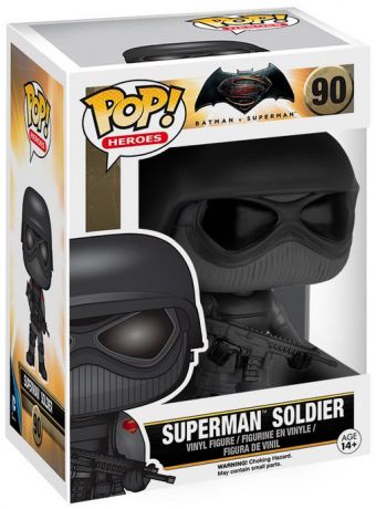 Figurine Funko Pop Batman v Superman : L'Aube de la justice [DC] #90 Superman Soldat