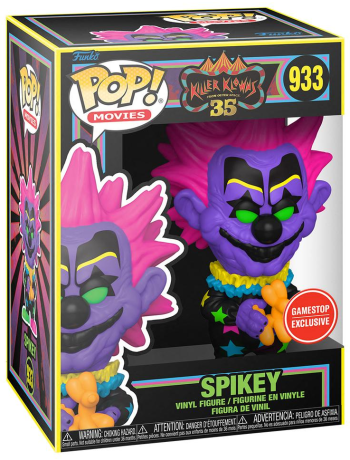 Figurine Funko Pop Les Clowns tueurs venus d'ailleurs #933 Spikey - Black Light