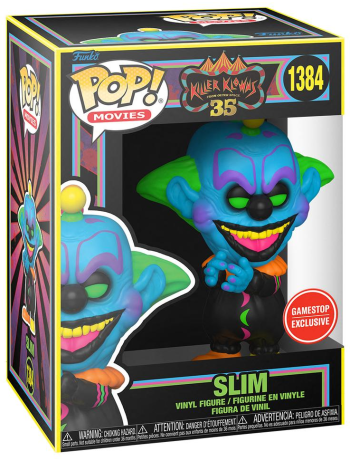 Figurine Funko Pop Les Clowns tueurs venus d'ailleurs #1384 Slim - Black Light