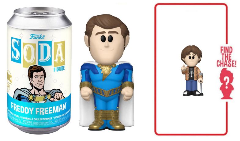 Figurine Funko Soda Shazam! La Rage des Dieux [DC] Freddy Freeman (Canette Bleue)