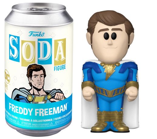 Figurine Funko Soda Shazam! La Rage des Dieux [DC] Freddy Freeman (Canette Bleue)