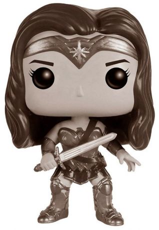 Figurine Funko Pop Batman v Superman : L'Aube de la justice [DC] #86 Wonder Woman - Sépia