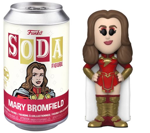 Figurine Funko Soda Shazam! La Rage des Dieux [DC] Mary Bromfield (Canette Rouge)