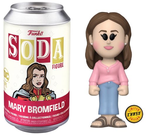 Figurine Funko Soda Shazam! La Rage des Dieux [DC] Mary Bromfield (Canette Rouge) [Chase]