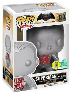 Figurine Funko Pop Batman v Superman : L'Aube de la justice [DC] #130 Superman - Faux Dieu