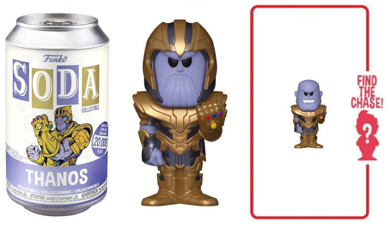 Figurine Funko Soda Marvel Comics Thanos (Canette Violette)