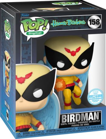 Figurine Funko Pop Hanna-Barbera #158 Birdman - Digital Pop