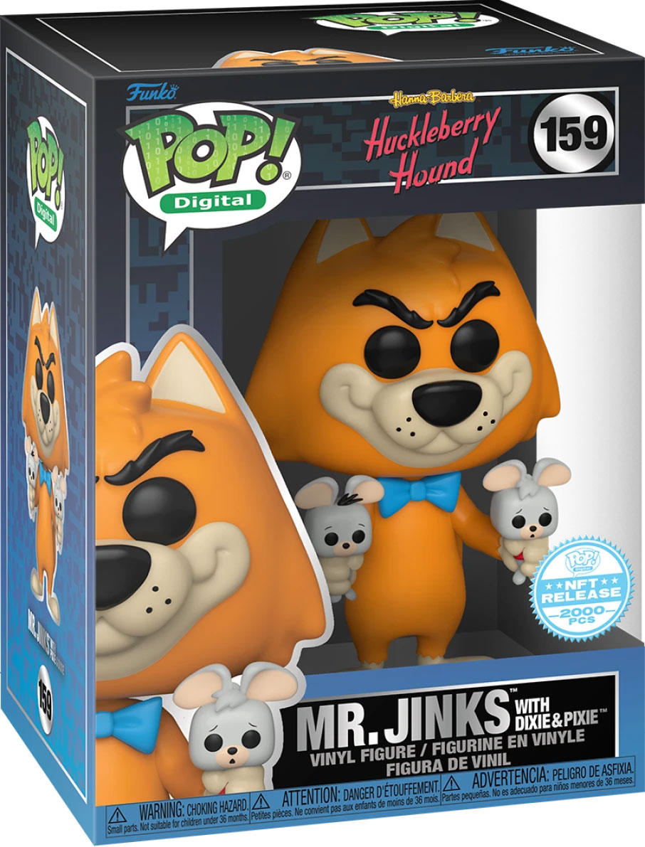 Figurine Pop HannaBarbera 159 pas cher M. Jinks avec Dixie & Pixie
