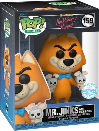 Figurine Funko Pop Hanna-Barbera #159 M. Jinks avec Dixie & Pixie - Digital Pop