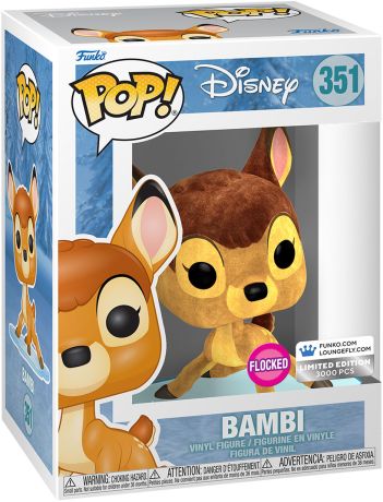 Figurine Funko Pop Bambi [Disney] #351 Bambi - Flocked