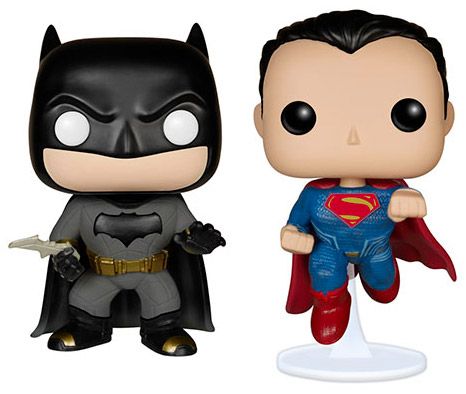 Figurine Funko Pop Batman v Superman : L'Aube de la justice [DC] Batman vs Superman - 2 Pack