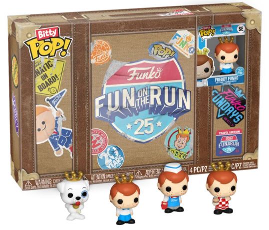 Figurine Funko Pop Freddy Funko Fun on the Run - Bitty Pop