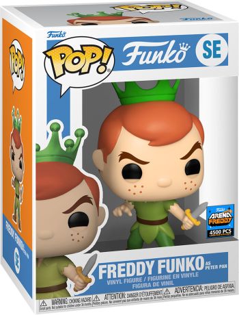 Figurine Funko Pop Freddy Funko Freddy Funko en Peter Pan