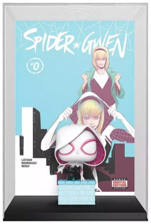 Figurine Funko Pop Marvel Comics #25 Spider-Gwen - Comic Cover