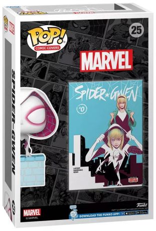 Figurine Funko Pop Marvel Comics #25 Spider-Gwen - Comic Cover