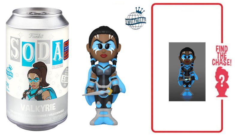 Figurine Funko Soda Marvel Comics Valkyrie (Canette Grise)