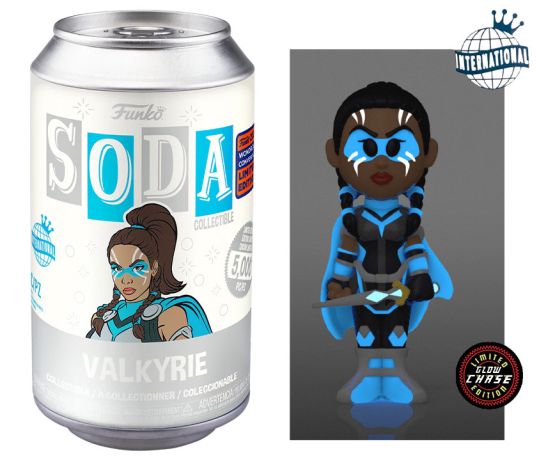 Figurine Funko Soda Marvel Comics Valkyrie (Canette Grise) [Chase]