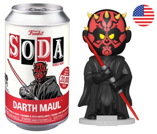 Figurine Funko Soda Star Wars Divers Dark Maul (Canette Rouge)