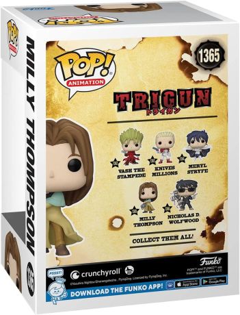 Figurine Funko Pop Trigun #1365 Milly Thompson