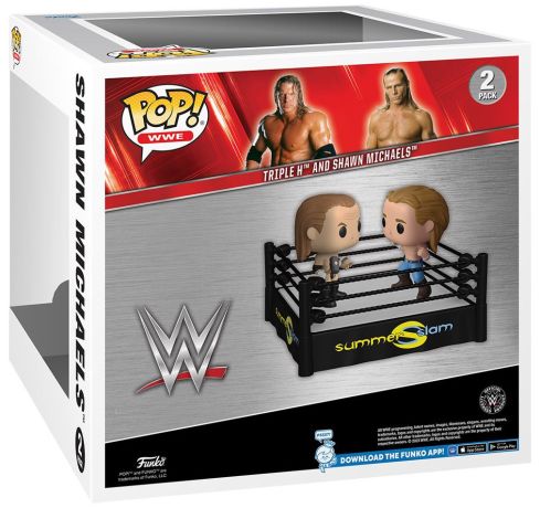 Figurine Funko Pop WWE SS Ring - Triple H / Sean Michaels