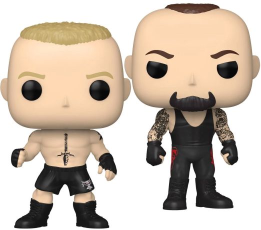 Figurine Funko Pop WWE Brock Lesnar et Undertaker - Pack