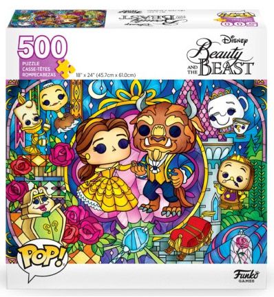 Puzzle Funko Pop! La Belle et la Bête [Disney] Puzzle (500 pièces)