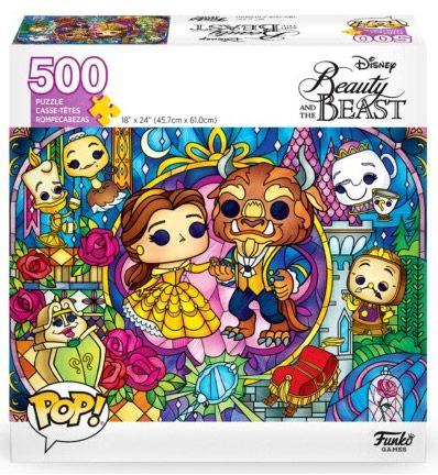 Puzzle Pop! La Belle et la Bête [Disney] pas cher : Puzzle (500