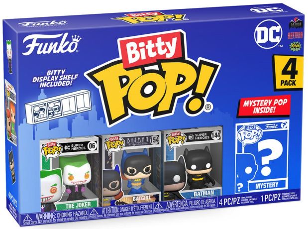 Figurine Funko Pop DC Comics Bitty Pop (série 2)