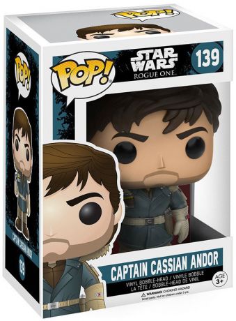 Figurine Funko Pop Rogue One : A Star Wars Story #139 Capitaine Cassian Andor