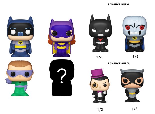 Figurine Funko Pop DC Comics Bitty Pop (série 4)