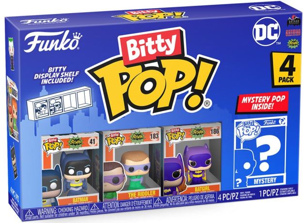 Figurine Funko Pop DC Comics Bitty Pop (série 4)