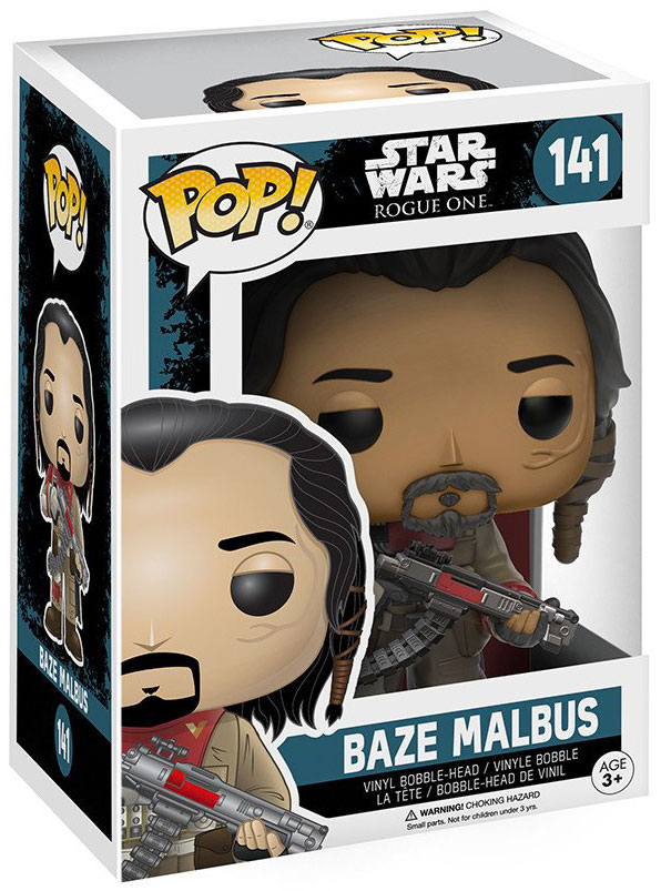 Funko Pop! Star Wars: Rogue One - Baze Malbus #141 Vinyl