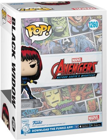 Figurine Funko Pop Avengers : L'Équipe des super-héros [Marvel] #1260 Black Widow