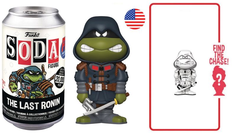 Figurine Funko Soda Tortues Ninja Le Dernier Ronin (Canette Noire)