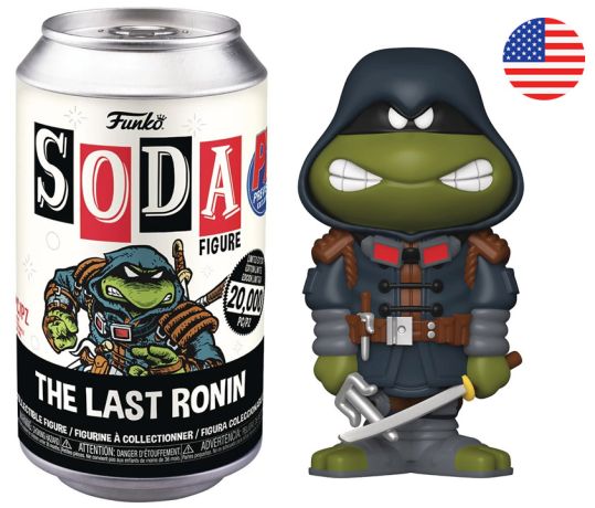 Figurine Funko Soda Tortues Ninja Le Dernier Ronin (Canette Noire)