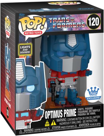 Figurine Funko Pop Transformers #120 Optimus Prime - Lumières et Son