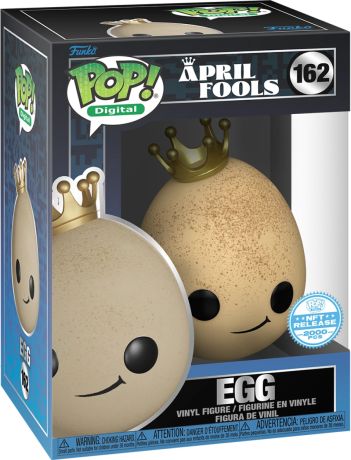 Figurine Funko Pop Freddy Funko #162 Oeuf (Poisson d'avril) - Digital Pop