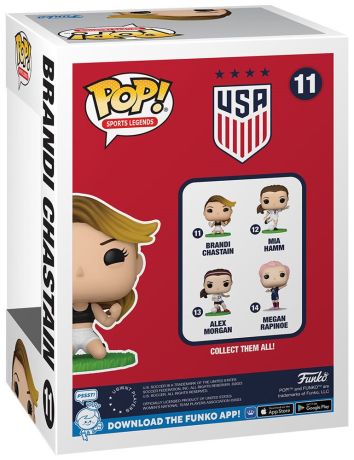 Figurine Funko Pop Légendes Sportives  #11 Brandi Chastain