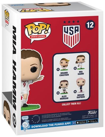 Figurine Funko Pop Légendes Sportives  #12 Mia Hamm