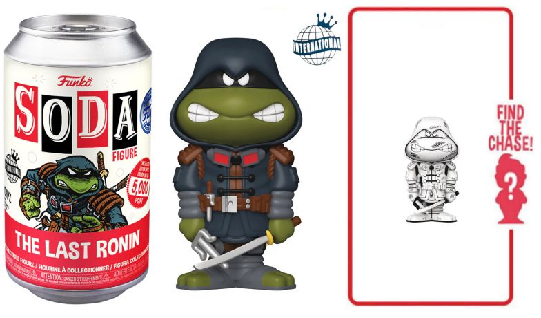 Figurine Funko Soda Tortues Ninja Le Dernier Ronin (Canette Rouge)