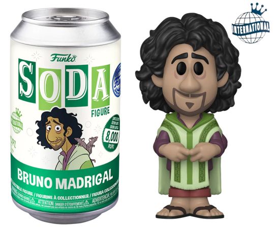 Figurine Funko Soda Encanto : La Fantastique Famille Madrigal Bruno Madrigal (Canette Verte)