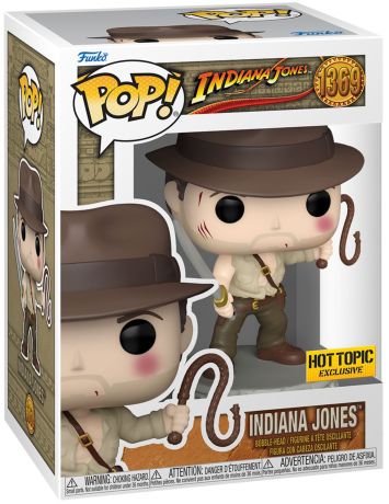 Figurine Funko Pop Indiana Jones #1369 Indiana Jones avec Fouet et Épée