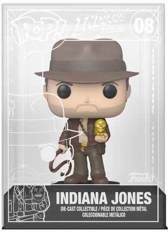 Figurine Funko Pop Indiana Jones #08 Indiana Jones avec l'Idole en Or- Die Cast