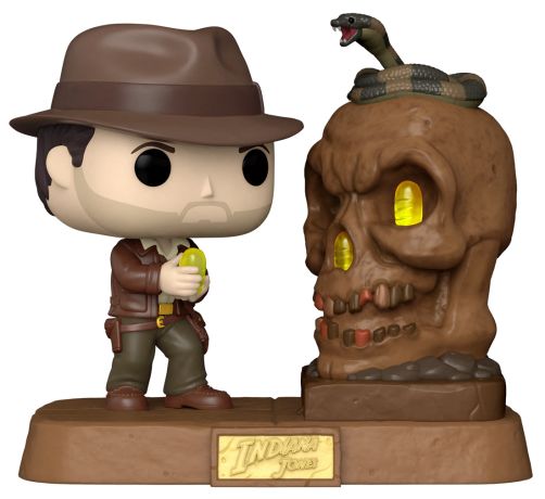 Figurine Funko Pop Indiana Jones #1361 Indiana Jones Le Temple maudit - Lumières et Son