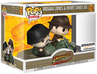 Funko Pop! Indiana Jones 5 - Dr Jürgen Voller - Figurine Vinyle 9,5 Cm - Collection Officielle - Cadeau Fan - Bobblehead Exclusif - Movies