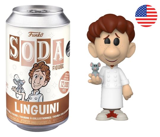 Figurine Funko Soda Ratatouille [Disney] Linguini (Canette Marron)