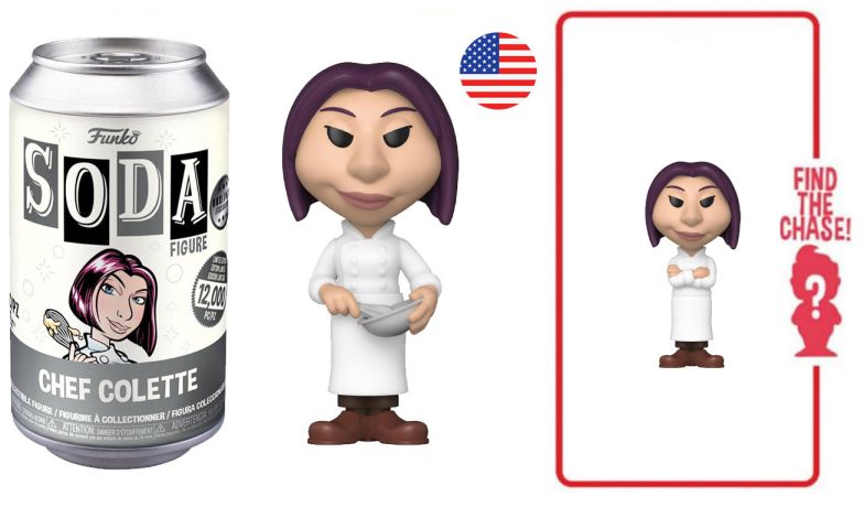 Figurine Funko Soda Ratatouille [Disney] Chef Colette (Canette Grise)