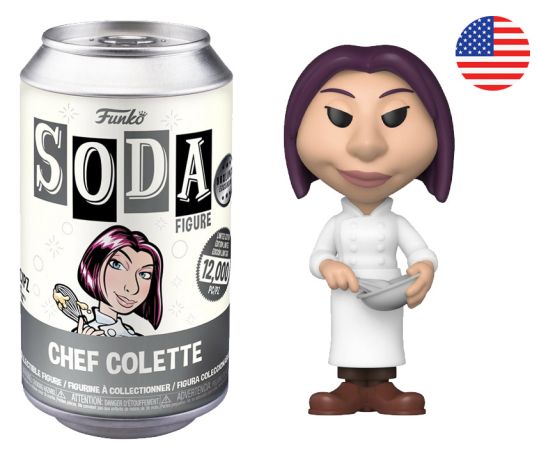 Figurine Funko Soda Ratatouille [Disney] Chef Colette (Canette Grise)