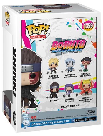 Figurine Funko Pop Boruto: Naruto Next Generations #1359 Shinki